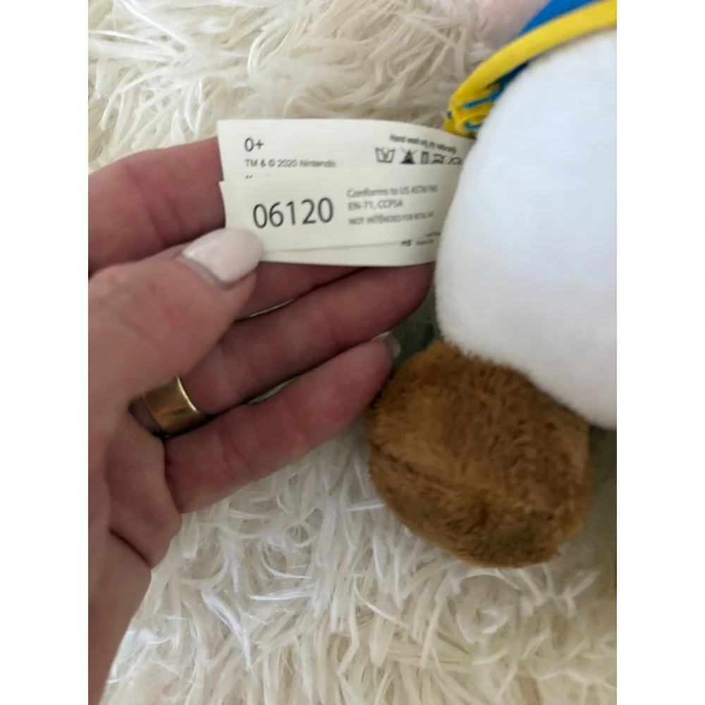 Nintendo Super Mario‎ Toad Plush Stuffed Animal Toy Doll 9